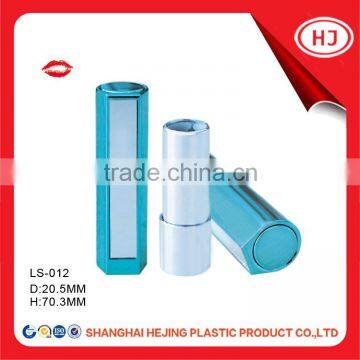 Empty round customized color lipstick tube with mirror