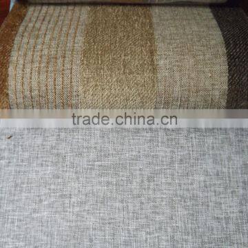 Shaoxing Curtain Factory Restaurant Club Stripe Jacquard Chenille Curtain Fabric photo-2