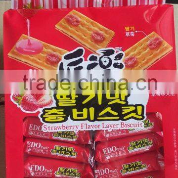 EDO Pack Grape Flavor Digital Shape Biscuits