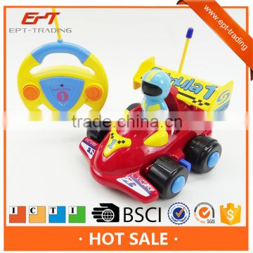 Mini radio control toy rc cartoon f1 racing car