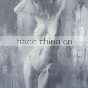 Home Decoration Printed Printing Sex Chinese Girl Nude Oil Painting