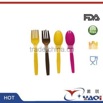 Disposable Plastic Icecream Spoon, Airplane Dinner Spoon, Cake Dessert Plastic Spoon & Fork