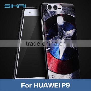 Cool Cartoon Cell phone Case For HUAWEI P9 Waterproof Silicone Case Cover