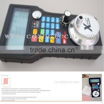 Mach3 system cnc universal remote control cnc router machine handwheel,LCD Display,4 AXIS