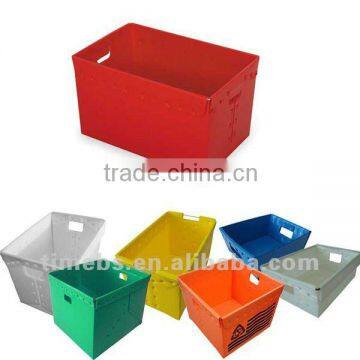 Corrugated plastic tool totes