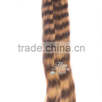 Loose Weave Hair Mixed Color Extension No Shedding Fade