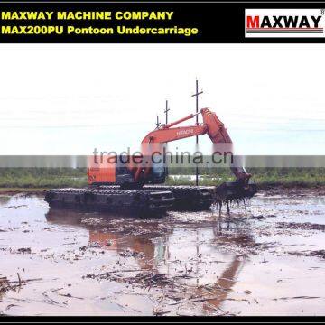 20Ton HITACHI ZX200 Amphibious Excavator for sale, CE , EPA