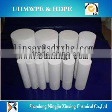 High quality good abrasion resistant uhmwpe rod,HDPE rod, high quality high-density polyethylene HDPE rod