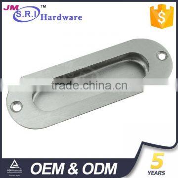 Popular Surface Mounted Oval Shape Stainless Steel Flush Pull photo-3