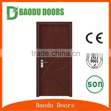 2016 New Designs Mdf Pvc Coated Wood Door Cheap Wooden Interior Doors photo-4