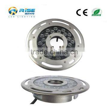 316 Stainless Steel IP68 DMX512 Controllable RGBW 4IN1 Cree Led Led Underwater Fountain Light photo-2