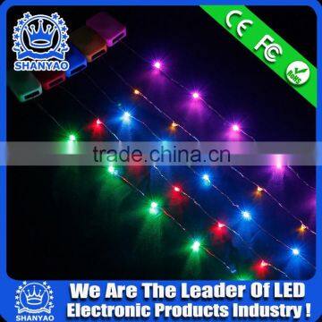 2016 China factory LED Copper Wire Light Strip For Decoration