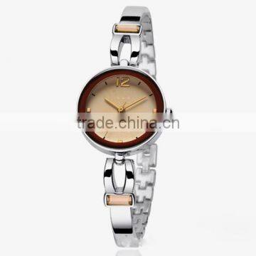 New Popular Ladies Bracelet Watch Stainless Steel Case Back Watches