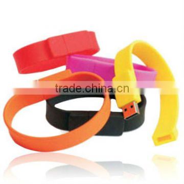 8GB Flexible Wrist Band USB Flash Drive U-Disk,silicone bracelet usb flash drive