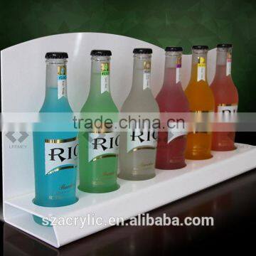 Acrylic beverage drink brand display stand