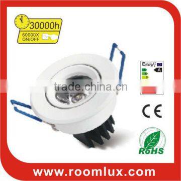 useful LED downlight & ceiling light 3W Dia70X50mm