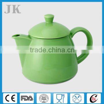 Hot sale bulk cheap colorful glazed ceramic teapot