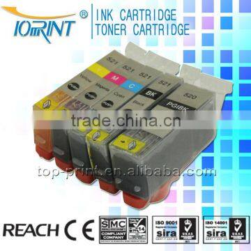 Hot printer ink cartridge 520-521 compatible for Canon inkjet printer