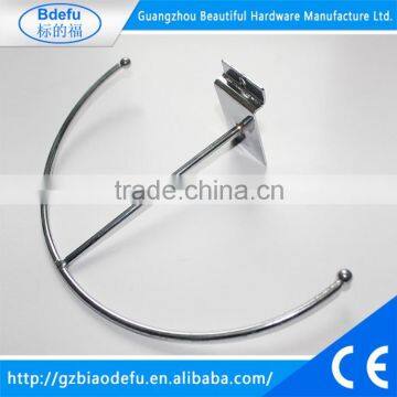 New high quality half round slatwall hook