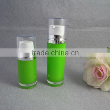 15ml/25ml double tube cosmetic lotion bottle