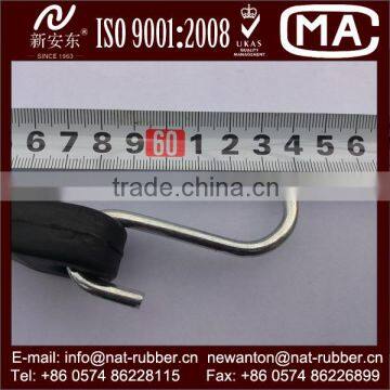 21" Heavy Duty EPDM Rubber Bungee Tarp Strap Tie Down Cord With 2 S Hooks photo-2