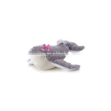 promotional custom AHAB WHALE logo beanbag embroidery imprinted bandana t-shirt bib tie ribbon soft plush stuffed animal toys