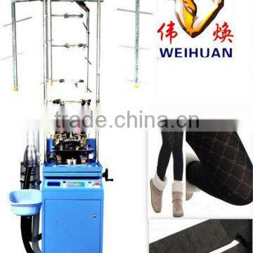 WH-E7 automatic high speed stocking machine for knitting jacquard pantyhose(4 inch)