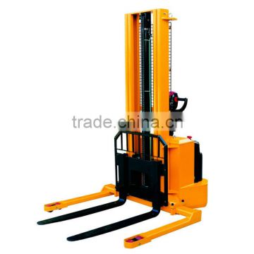 Full Electric Powered Forklift Pallet Stacker with Straddle Leg