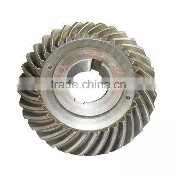 Large bevel gear bearings car