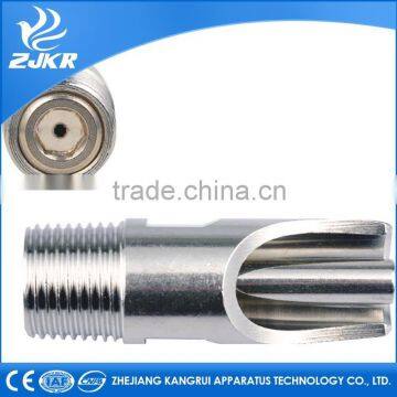 1/2'' Flat-round Stainless Steel Nipple Drinkers