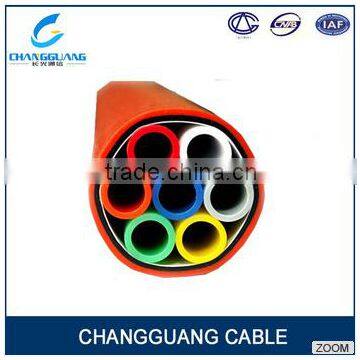 High Quality HDPE aerial Microduct for Air Blowning Fiber Optic Cable low price list