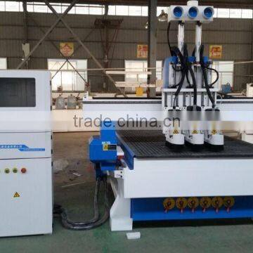 FLDM1325 Cnc Router Machine Cutting Wood With 3 Heads photo-6