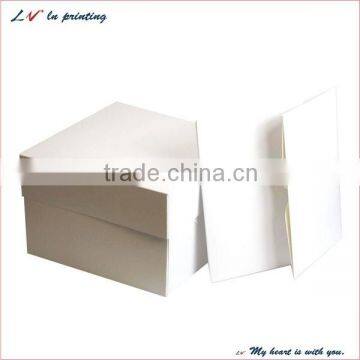 decorative christmas cake boxes/ decorative paper cardboard cake boxes wholesale