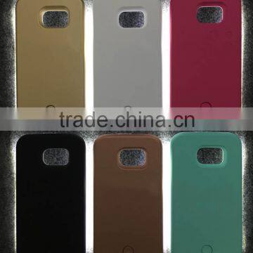 2016 Popular Phone Case Led Selfie Light Case for Samsung for Iphone