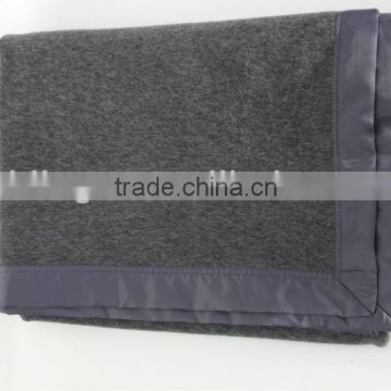 cheap wool cable blankets/bed throws