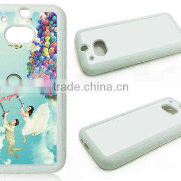 2D Sublimation Phone Case/diy printable customized phone case for HTC M8
