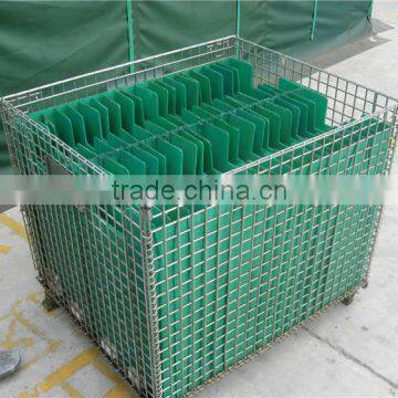 wire container storage cage wire mesh container