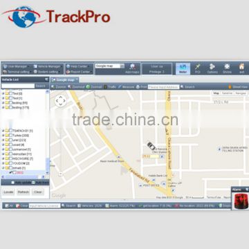 gps tracking system for fleets management, independent user account management