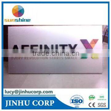 Exterior Advertising Board, Aluminum Composite Panel ACP, signage sheet