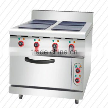 Top Quality Freestanding cooking range with 4 burner oven/commercial cooking range stove Price