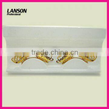 Butterfly Lady's Yellow Paper Eyelashes P019#