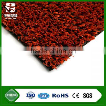 chinese hot selling red natural putting tennis turf artificial grass with easy install and clean