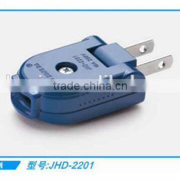 Hot selling 2 flat pin american standard power plug