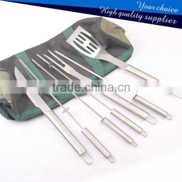 New 7-pieces BBQ Grill Tools Set With Travelling Oxford Bag