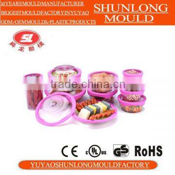 Vacuum preservation food case plastic injection mould export to USA
