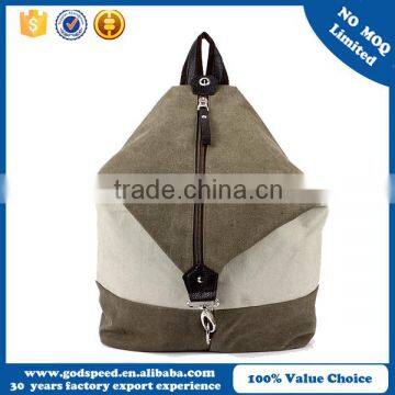 2015 China supplier school backpack for teenagers, canvas backpack