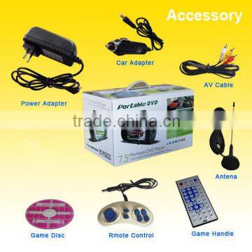 7.5 Inch Mini Portable Dvd Player With Tft Screen photo-6