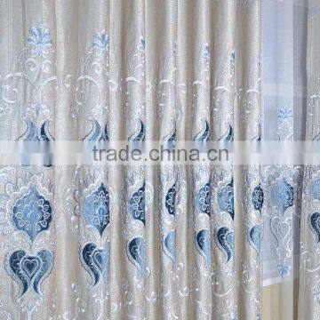 Indian Embroidered Curtain Fabric, Lace Embroidered Curtain Fabric, High Quality Embroidered Curtain photo-5