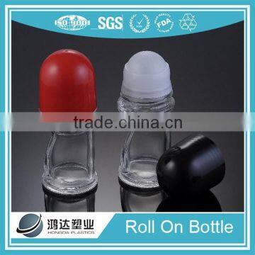 50ml cheap deodorant glass roll on bottle glass jars