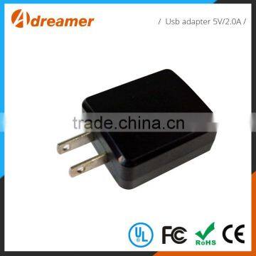 Universal Travel US Plug Custom 5V 2.0A Portable Mobile Phone Charger photo-2